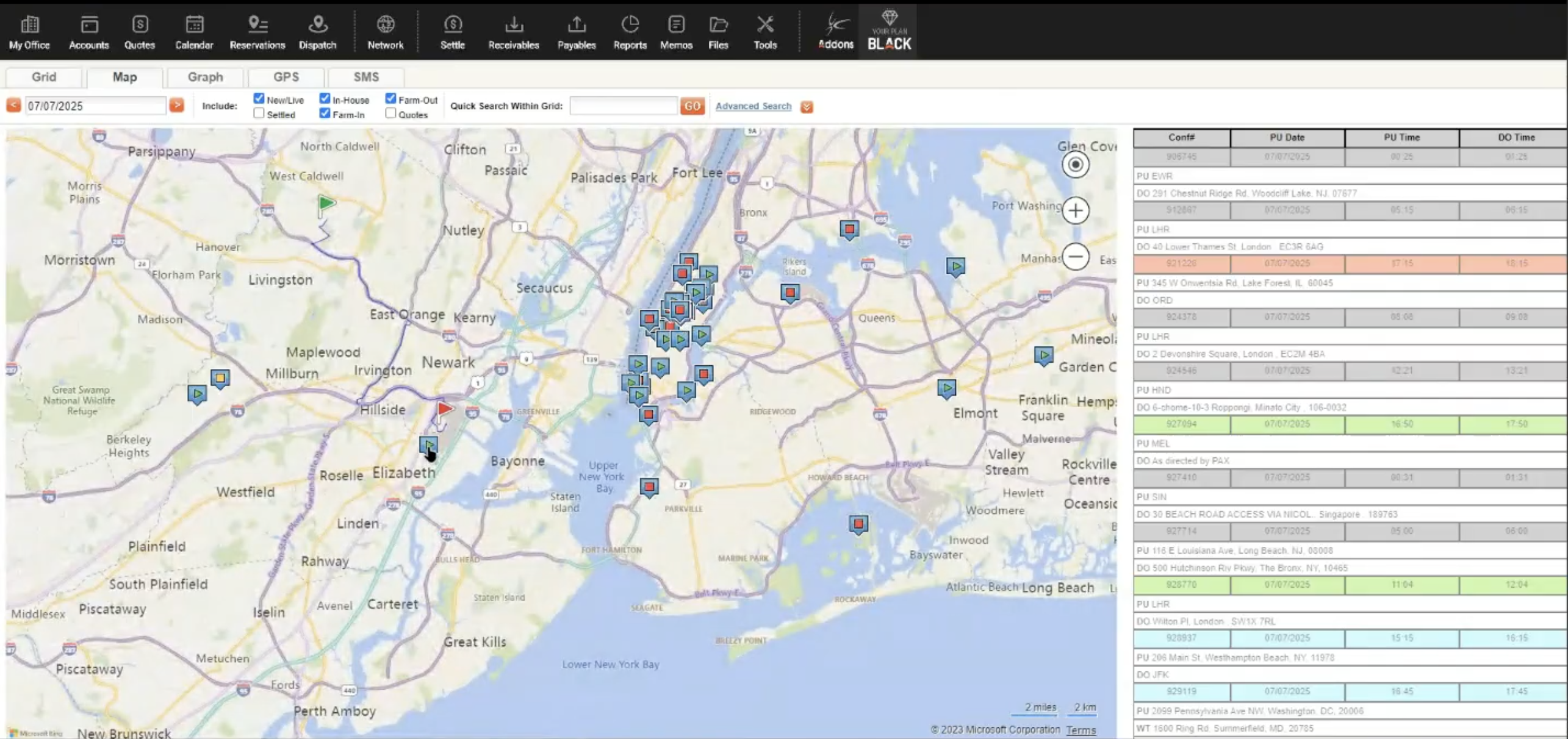 Competitor Software Screenshot
